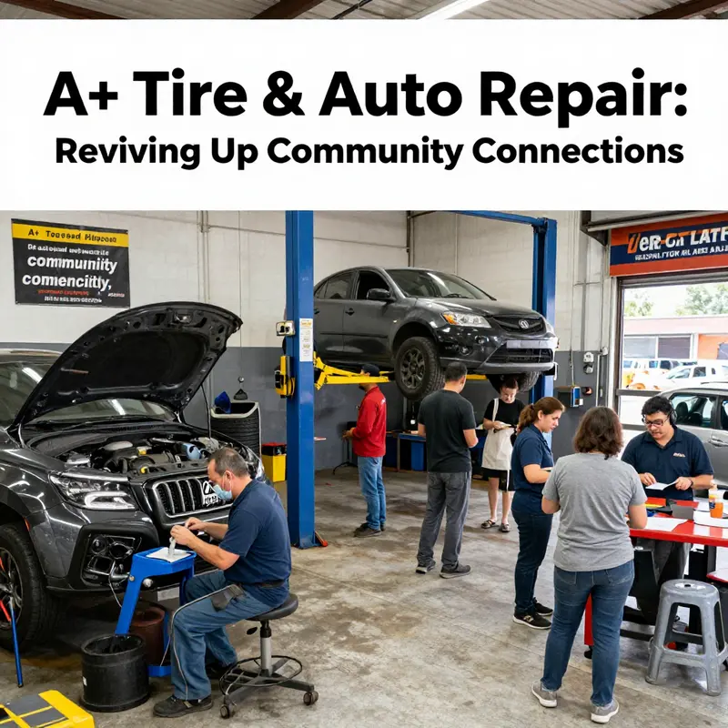 Historical roots of auto repair showcased through a vintage repair shop.