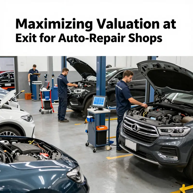 Highlighting the importance of financial records in maximizing shop value.