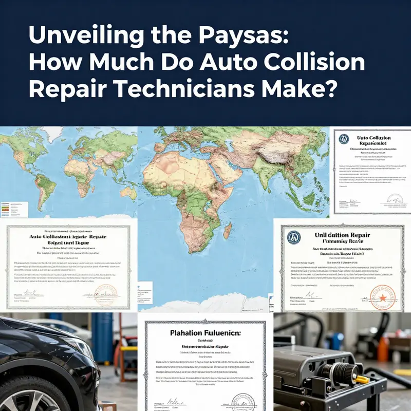 Insight into auto collision repair technicians during the restoration of a vehicle.