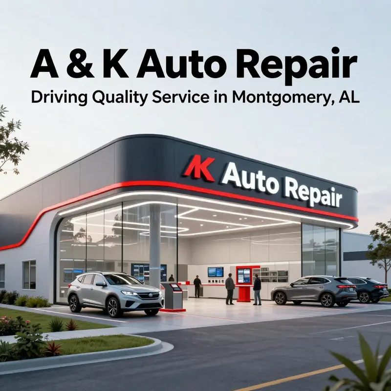 A & K Auto Repair technicians providing expert service to a diverse range of vehicles.