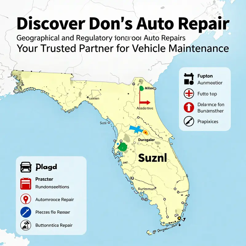 Don’s Muffler & Auto Repair, Inc. storefront in Okeechobee, Florida.