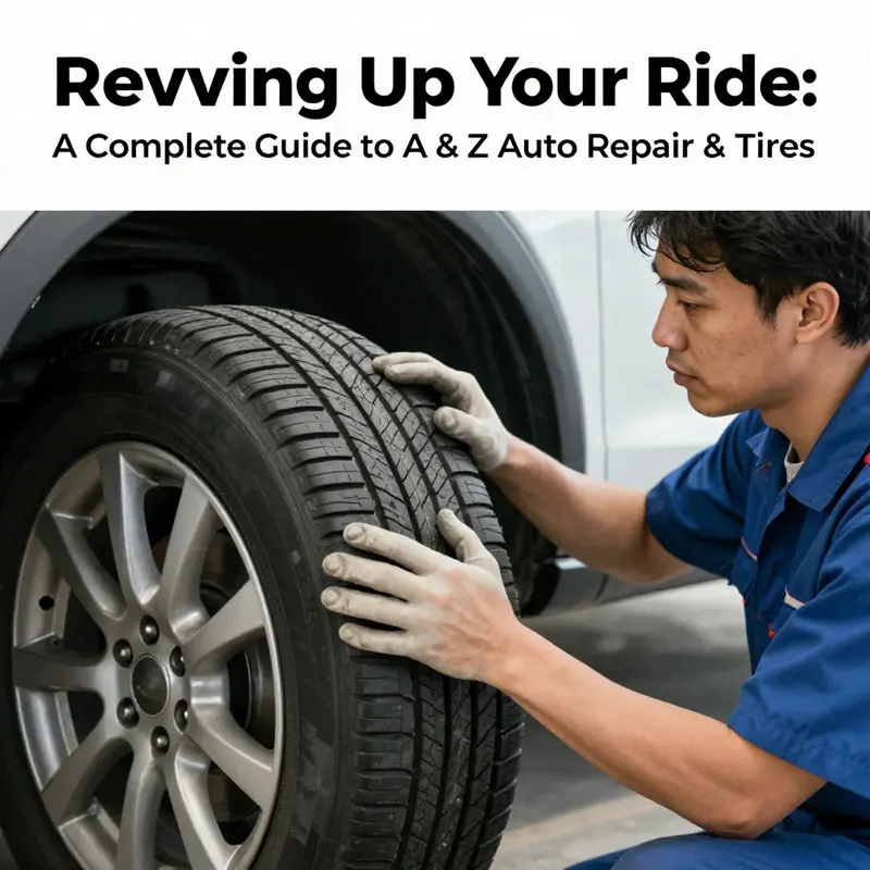 A welcoming mechanic at A & Z Auto Repair & Tires, ensuring a high-quality customer experience.