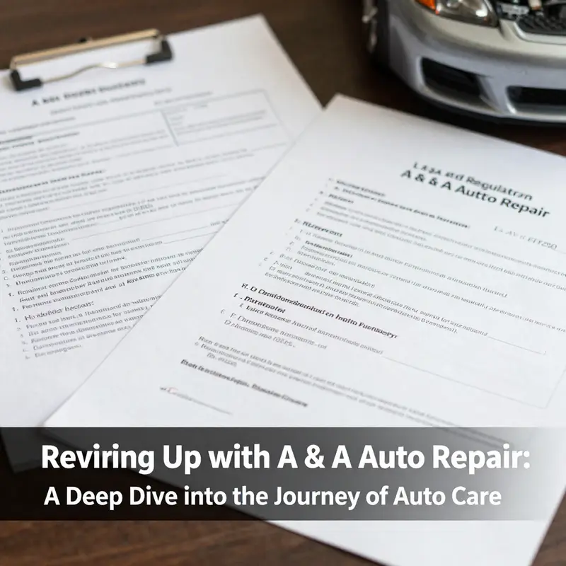A nostalgic look at A & A Auto Repair through the decades, reflecting the evolution of auto repair techniques.