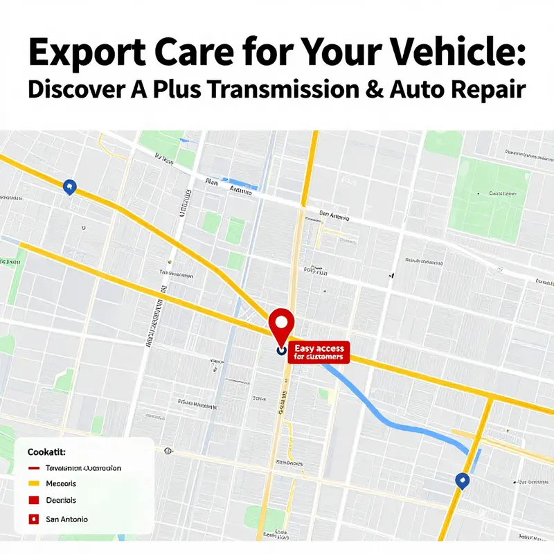A skilled technician performing a transmission repair, showcasing the expertise at A Plus Transmission.