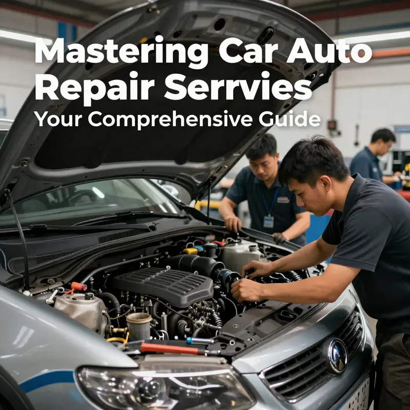 A mechanic conducting routine maintenance on a vehicle.
