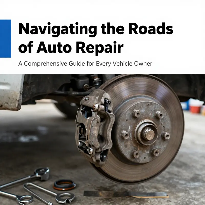 A mechanic carefully examining a car’s brake system for potential issues.