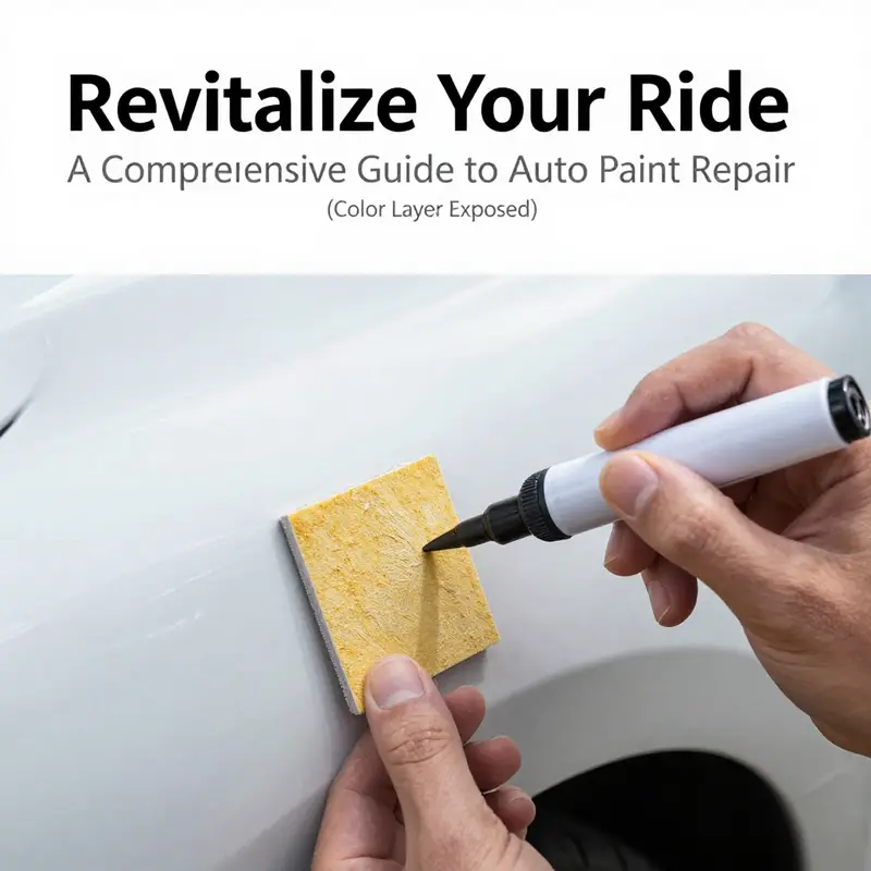 Using toothpaste as a simple solution for minor scratches on automotive clear coats.