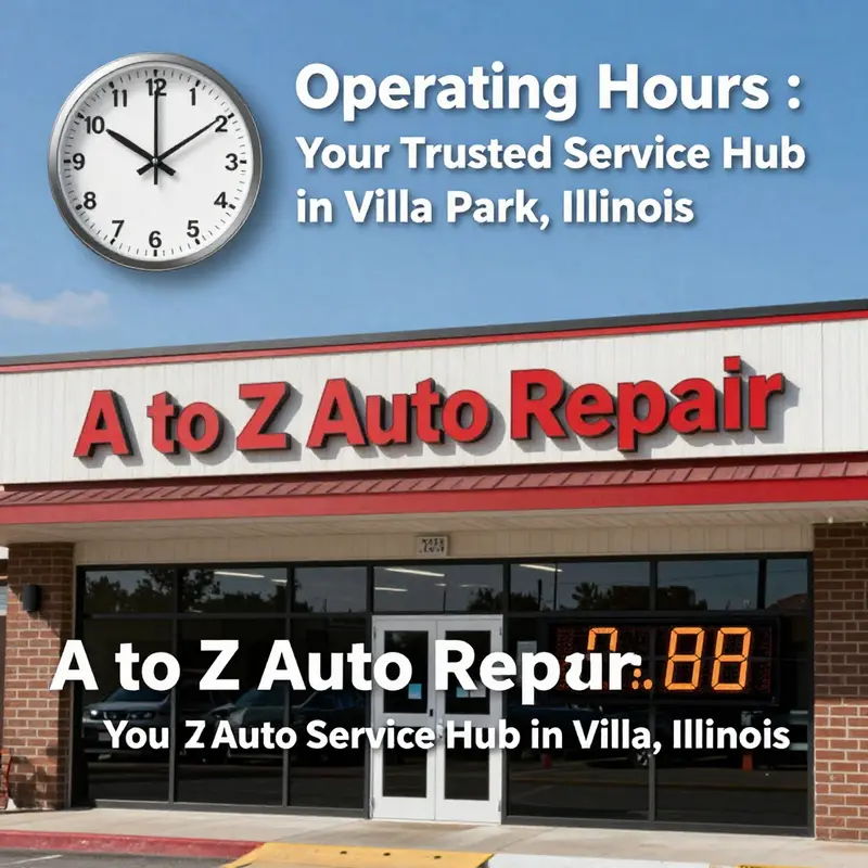 A glimpse of the diverse services at A to Z Auto Repair, where both motorcycles and cars receive expert attention.