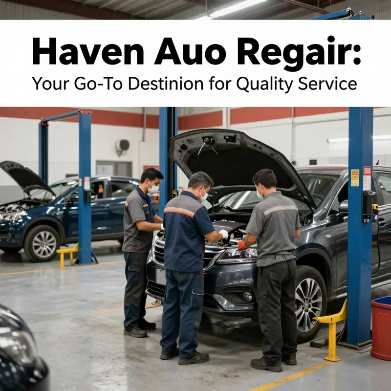 A glimpse into the enthusiastic interactions between Haven Auto Repair technicians and their satisfied clients.