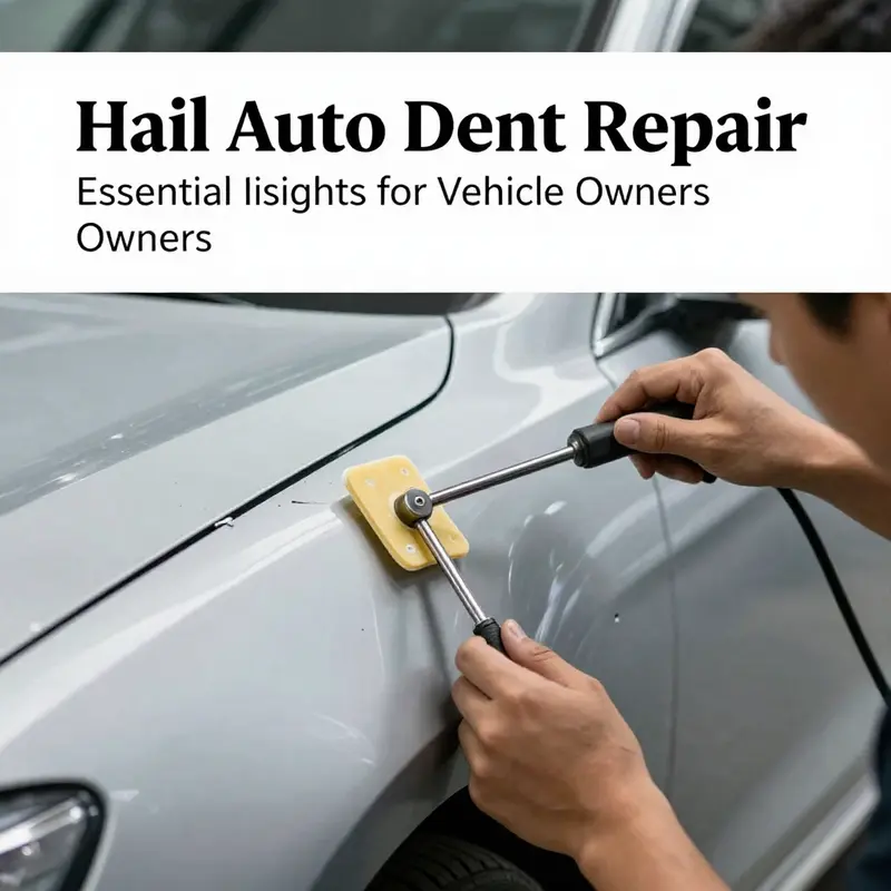 Vehicle showcasing hail damage, highlighting areas of common dent formation.