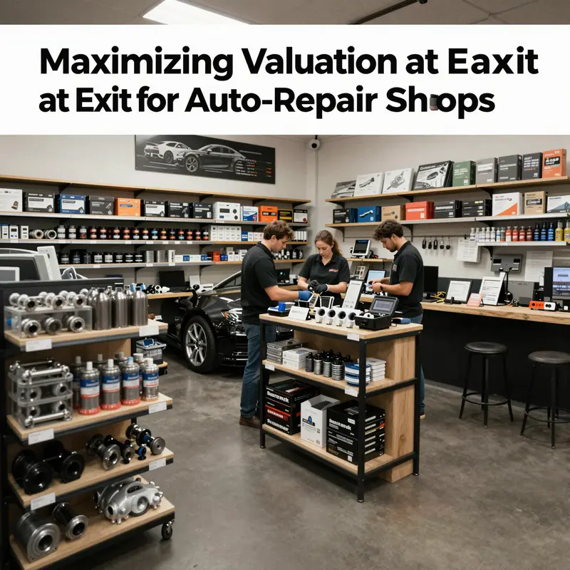 Highlighting the importance of financial records in maximizing shop value.