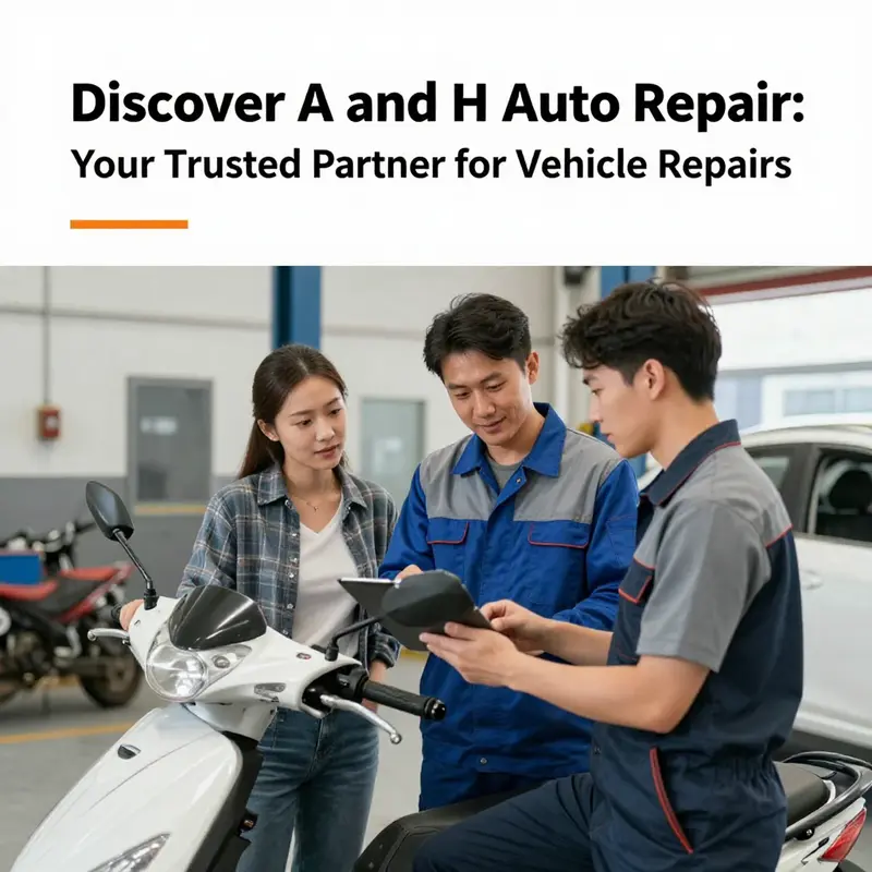 Technicians at A and H Auto Repair provide diverse services for both motorcycles and cars.