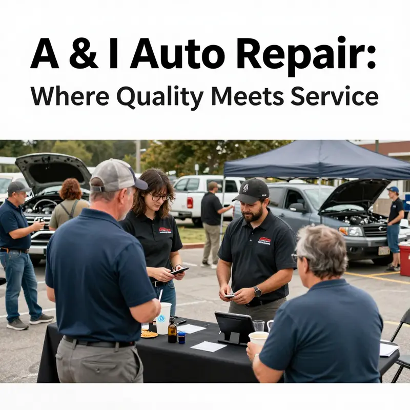 A warm and inviting atmosphere where customers feel valued at A & I Auto Repair.