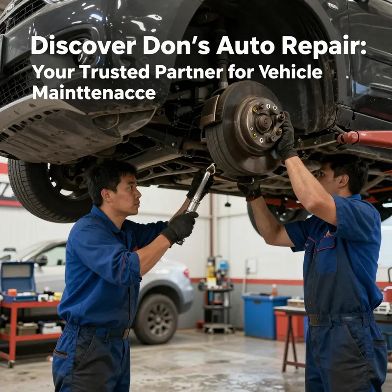 Don’s Muffler & Auto Repair, Inc. storefront in Okeechobee, Florida.