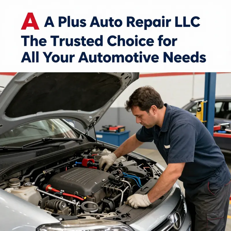 Mechanics at work providing a range of automotive repair services.