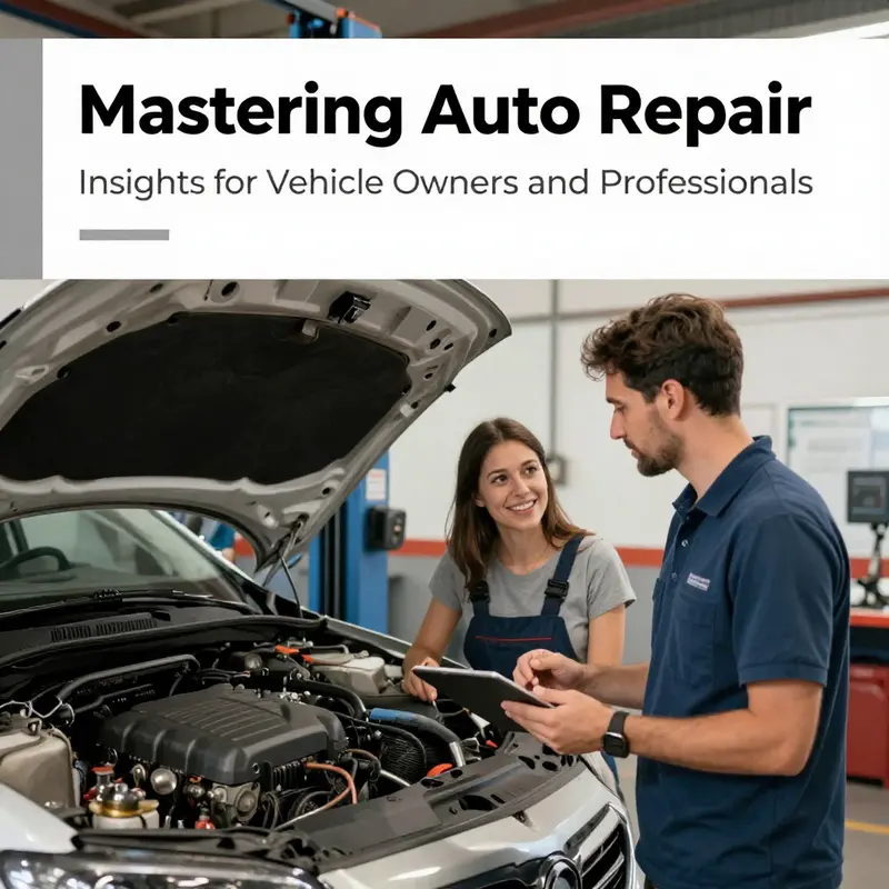 A mechanic diagnosing issues in an auto repair shop, showcasing essential tools and procedures.