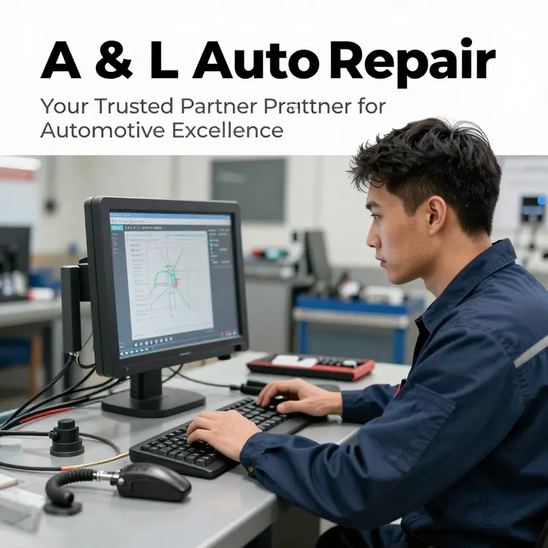 A exterior view of A & L Auto Repair showcasing their welcoming atmosphere and diverse automotive services.