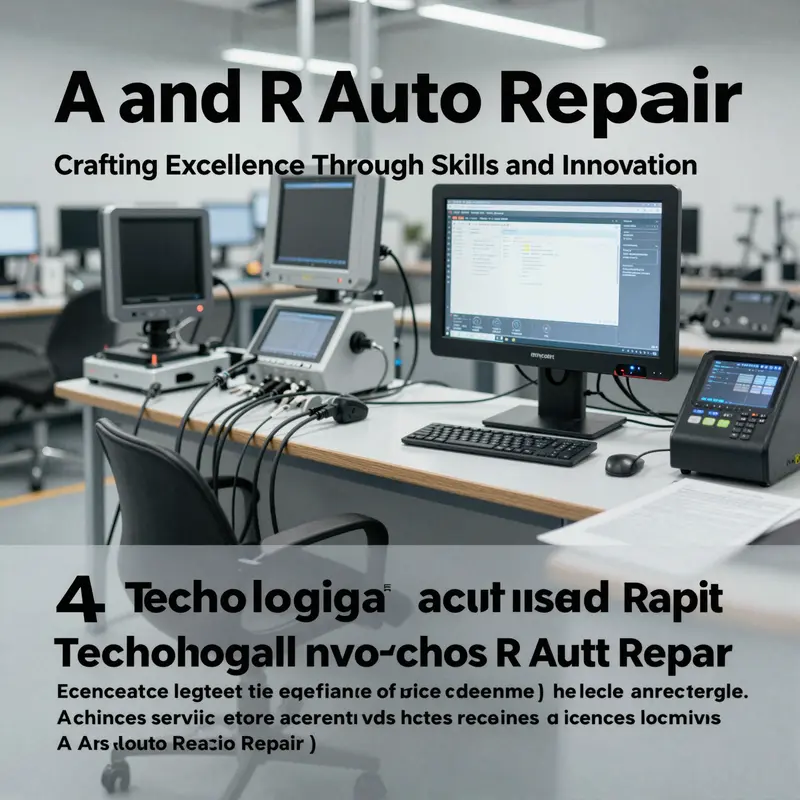 Technicians working diligently at A and R Auto Repair, exemplifying the diverse workforce driving the industry forward.