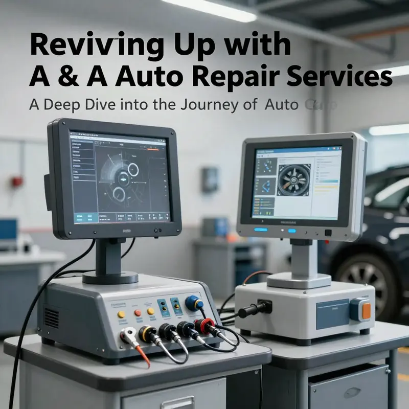 A nostalgic look at A & A Auto Repair through the decades, reflecting the evolution of auto repair techniques.