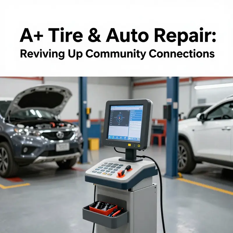 Historical roots of auto repair showcased through a vintage repair shop.