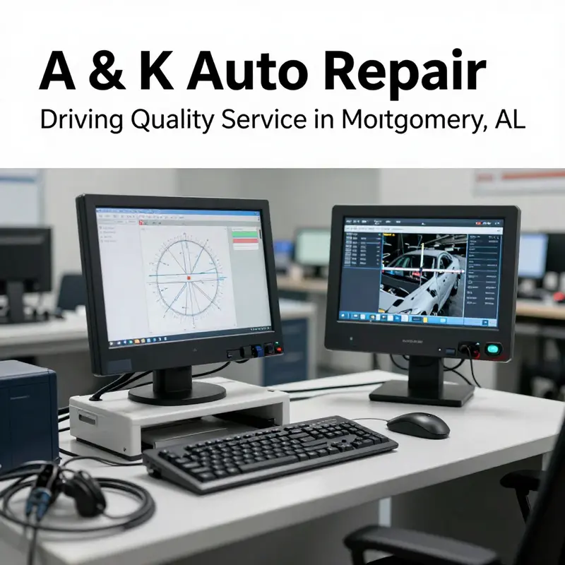 A & K Auto Repair technicians providing expert service to a diverse range of vehicles.