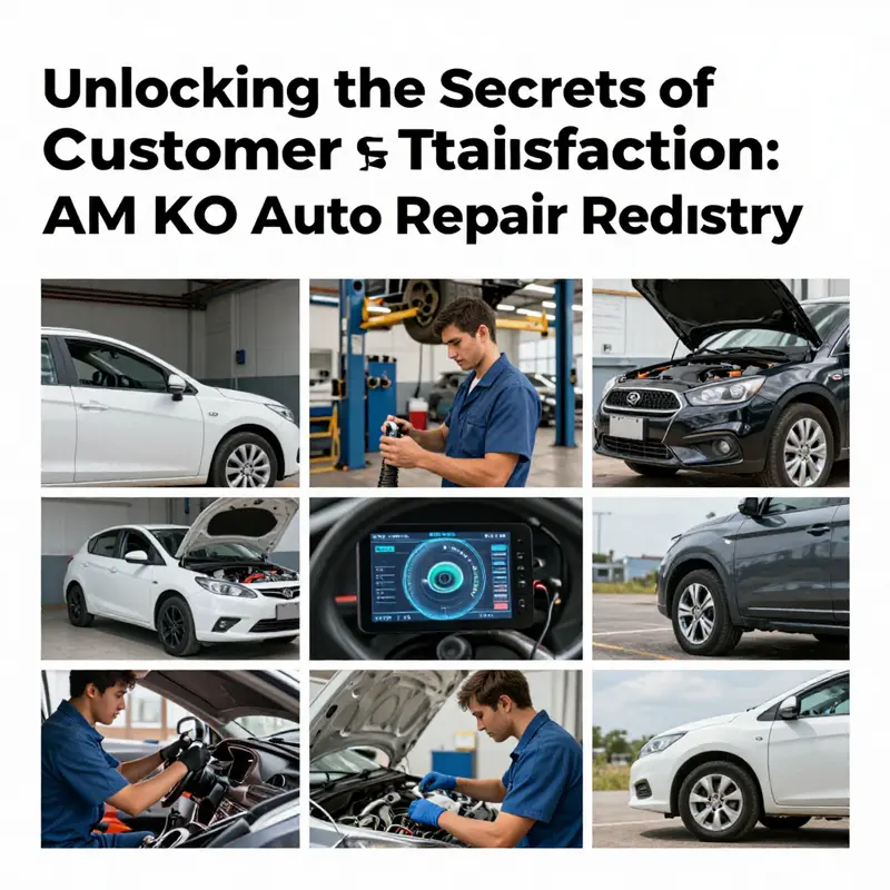 Happy customers engage in conversation about their vehicle service at AM KO.