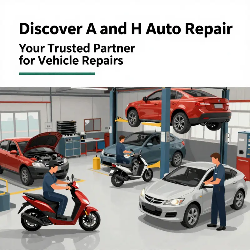 Technicians at A and H Auto Repair provide diverse services for both motorcycles and cars.