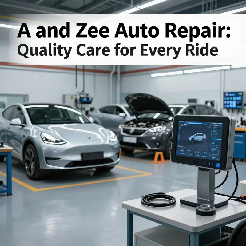 A and Zee Auto Repair—where automobiles and motorcycles receive top-tier care.