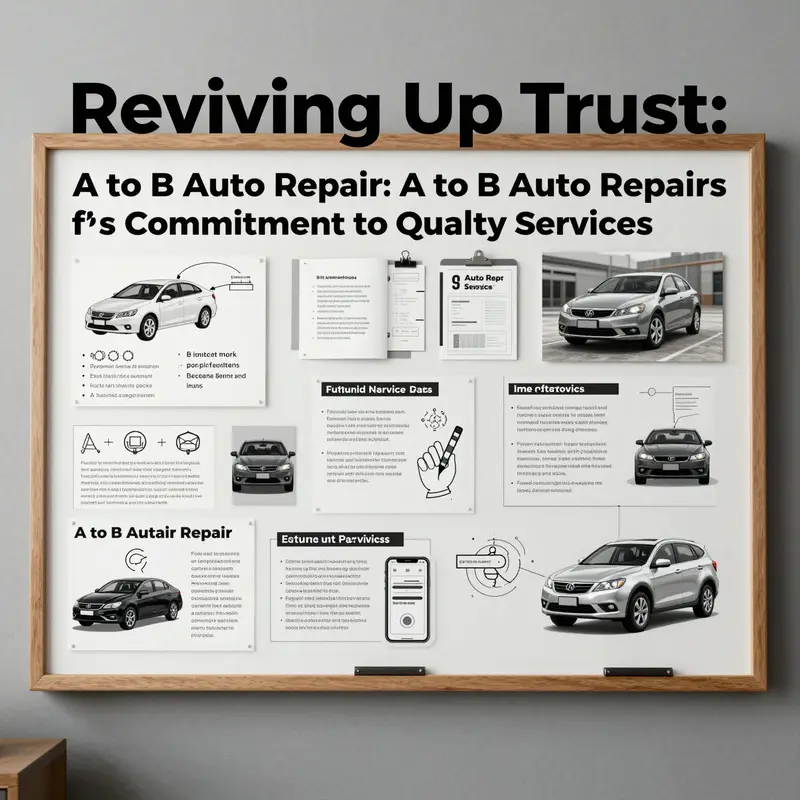 The inviting exterior of A to B Auto Repair, a trusted location for vehicle servicing in Reading, PA.