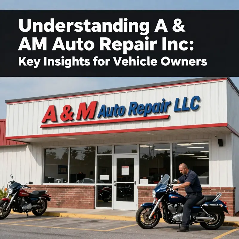 A vibrant view of A&M Auto Repair in Texas, illustrating the professional and welcoming atmosphere of the automotive repair shop.