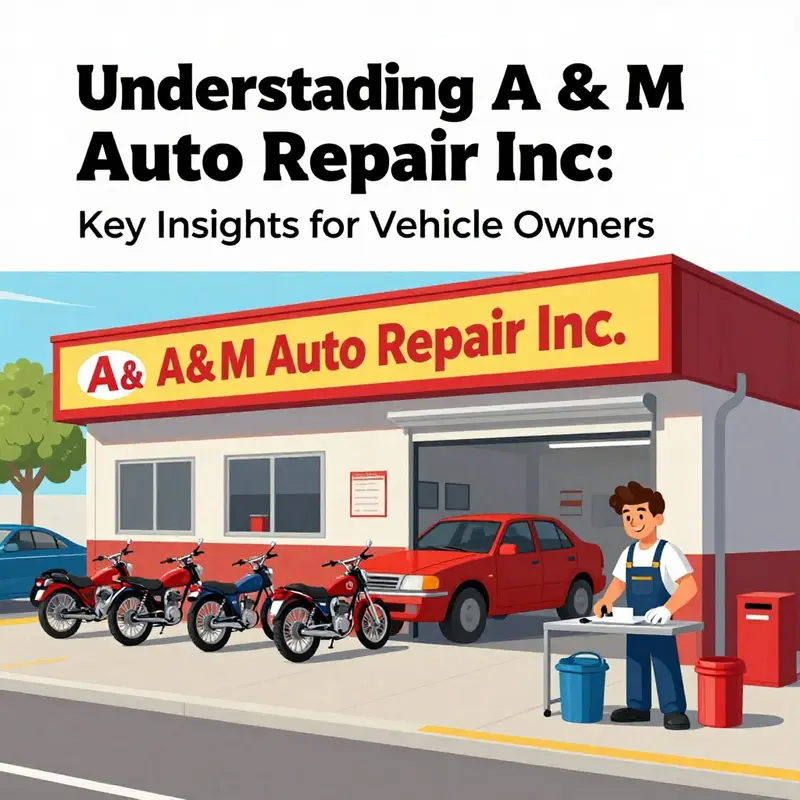A vibrant view of A&M Auto Repair in Texas, illustrating the professional and welcoming atmosphere of the automotive repair shop.