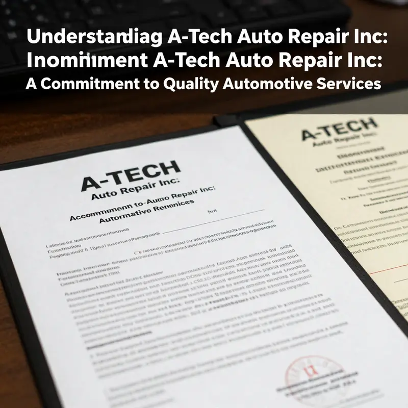 A glance at A-Tech Auto Repair Inc’s facility where quality automotive services are provided.
