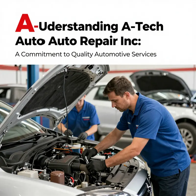 A glance at A-Tech Auto Repair Inc’s facility where quality automotive services are provided.