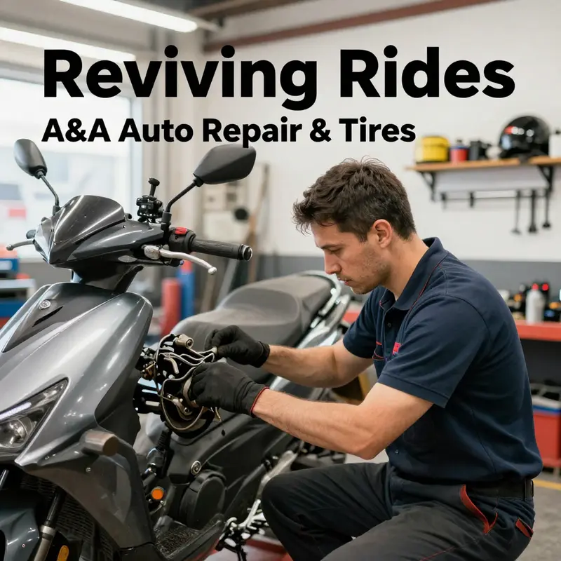 The welcoming exterior of A&A Auto Repair & Tires, establishing its reputation within the community.