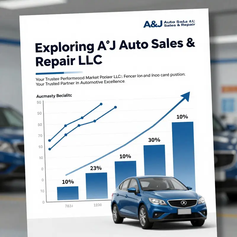 The bustling exterior of A&J Auto Sales & Repair LLC, reflecting active operations.