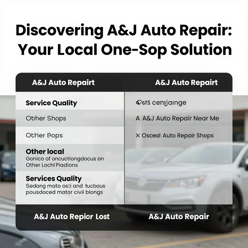 A&J Auto Repair in Houston featuring a busy workshop atmosphere.