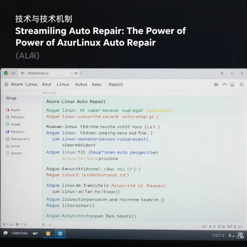 Visual representation of Azure Linux Auto Repair’s diagnostic dashboard.