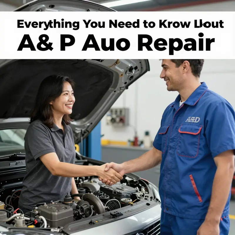 A welcoming atmosphere at A&P Auto Repair, where expertise meets customer care.