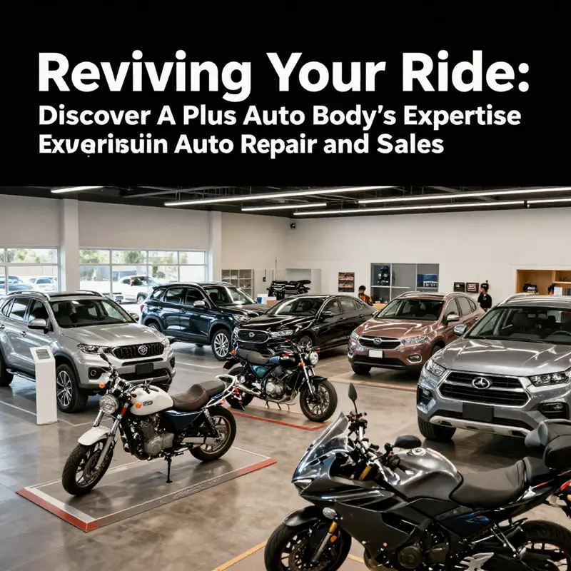 Skilled technicians at A Plus Auto Body providing meticulous auto repair services to ensure every vehicle meets quality standards.