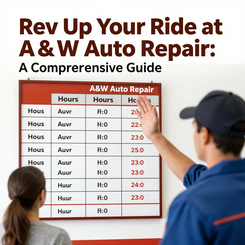 A&W Auto Repair location in Goshen, NY, welcoming customers with its vibrant storefront.