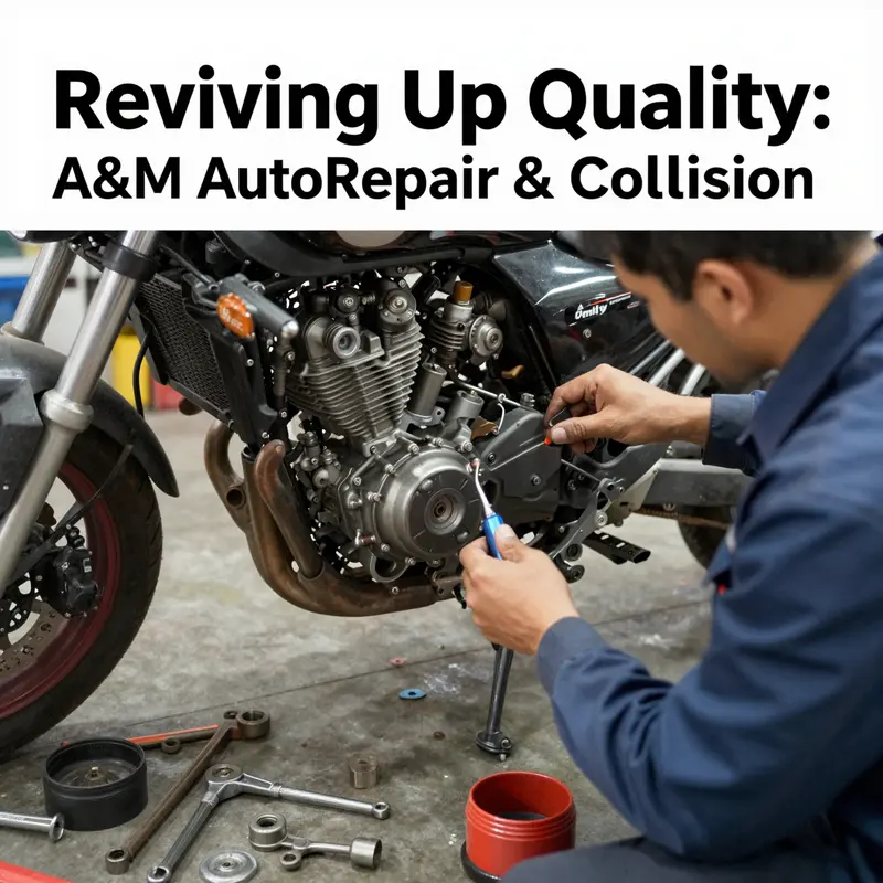 Inside view of A&M Auto Repair & Collision illustrating the dynamic workplace.