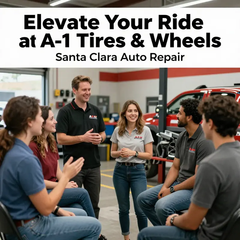 A wide range of tire options available at A-1 Tires & Wheels, catering to all vehicle types.