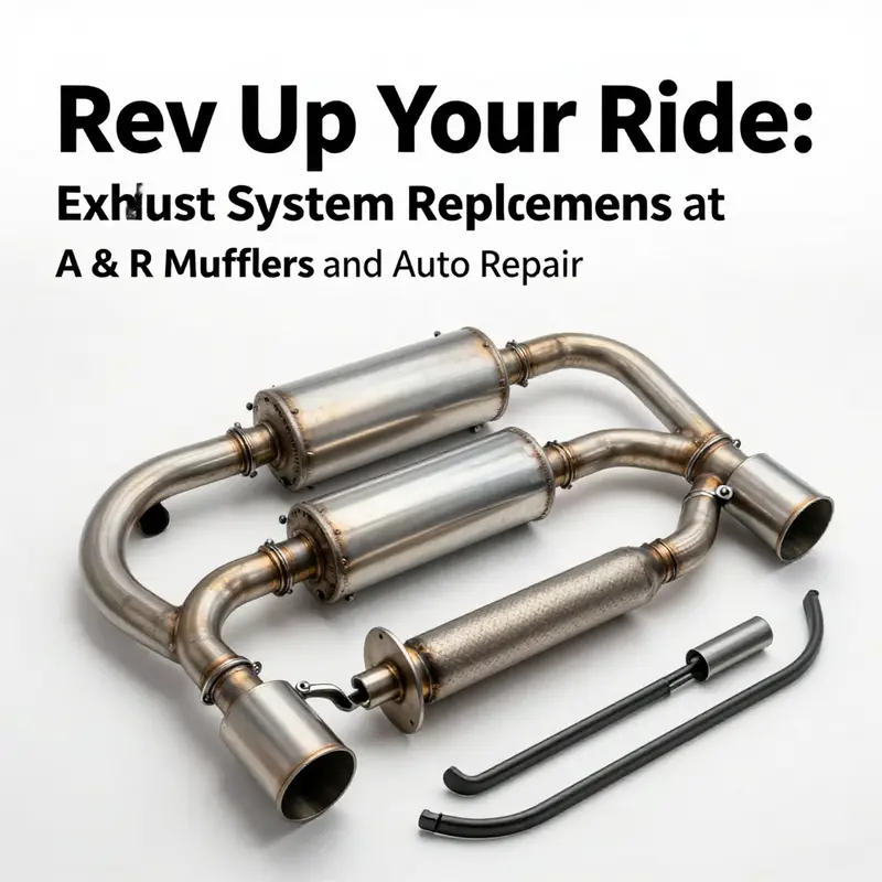 Our expert technician handles muffler repairs with precision and care.