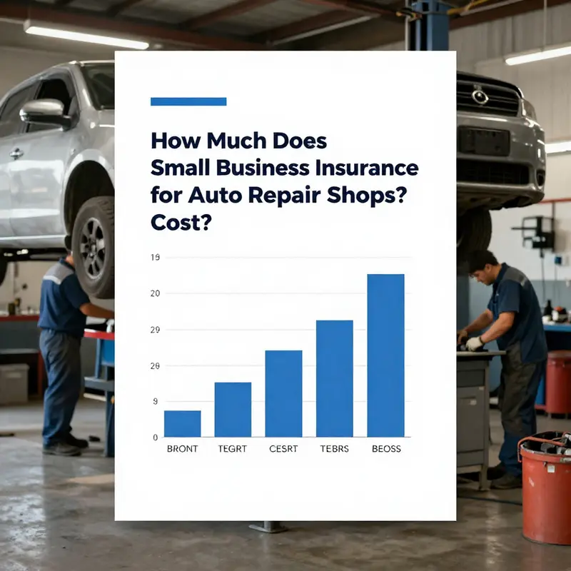 A mechanic analyzing insurance costs to ensure the shop is adequately covered.