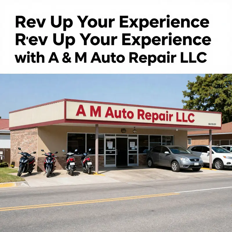 A & M Auto Repair LLC’s welcoming storefront in Sandisfield, MA.