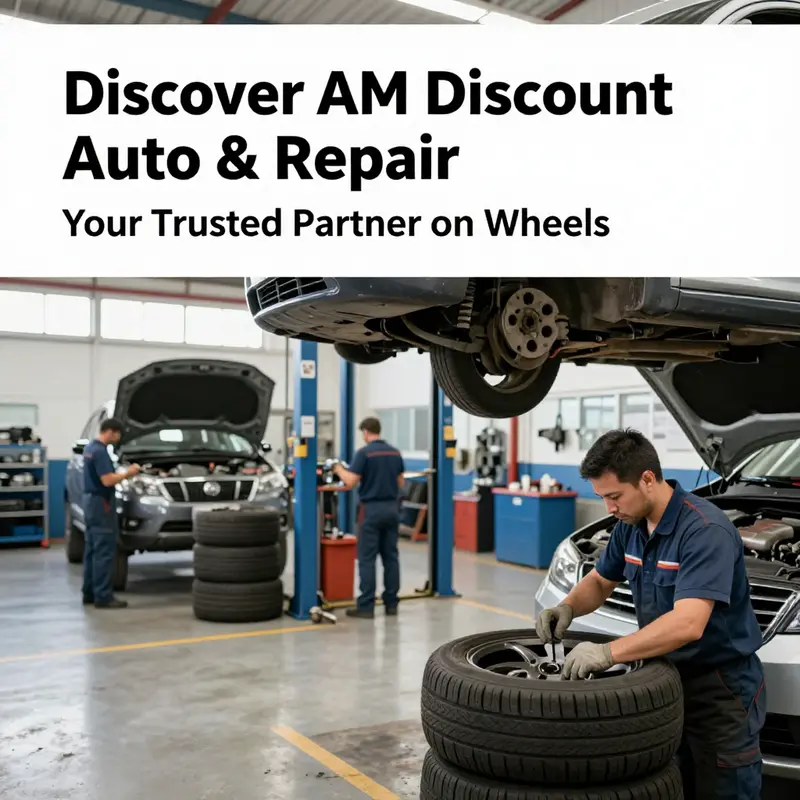 A bustling repair shop with skilled mechanics ensuring quality service.