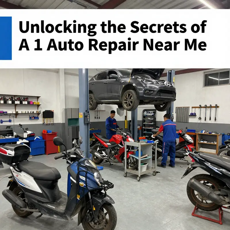 Utilizing Google Maps to locate A 1 Auto Repair shows the convenience and options available nearby.