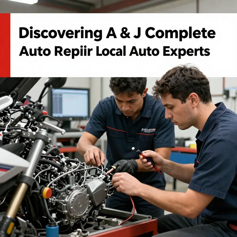 A & J Complete Auto Repair offers a diverse range of services to cater to all automotive needs.