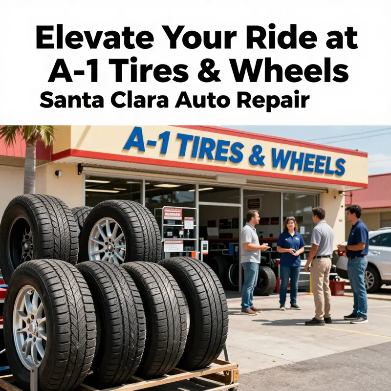 A wide range of tire options available at A-1 Tires & Wheels, catering to all vehicle types.
