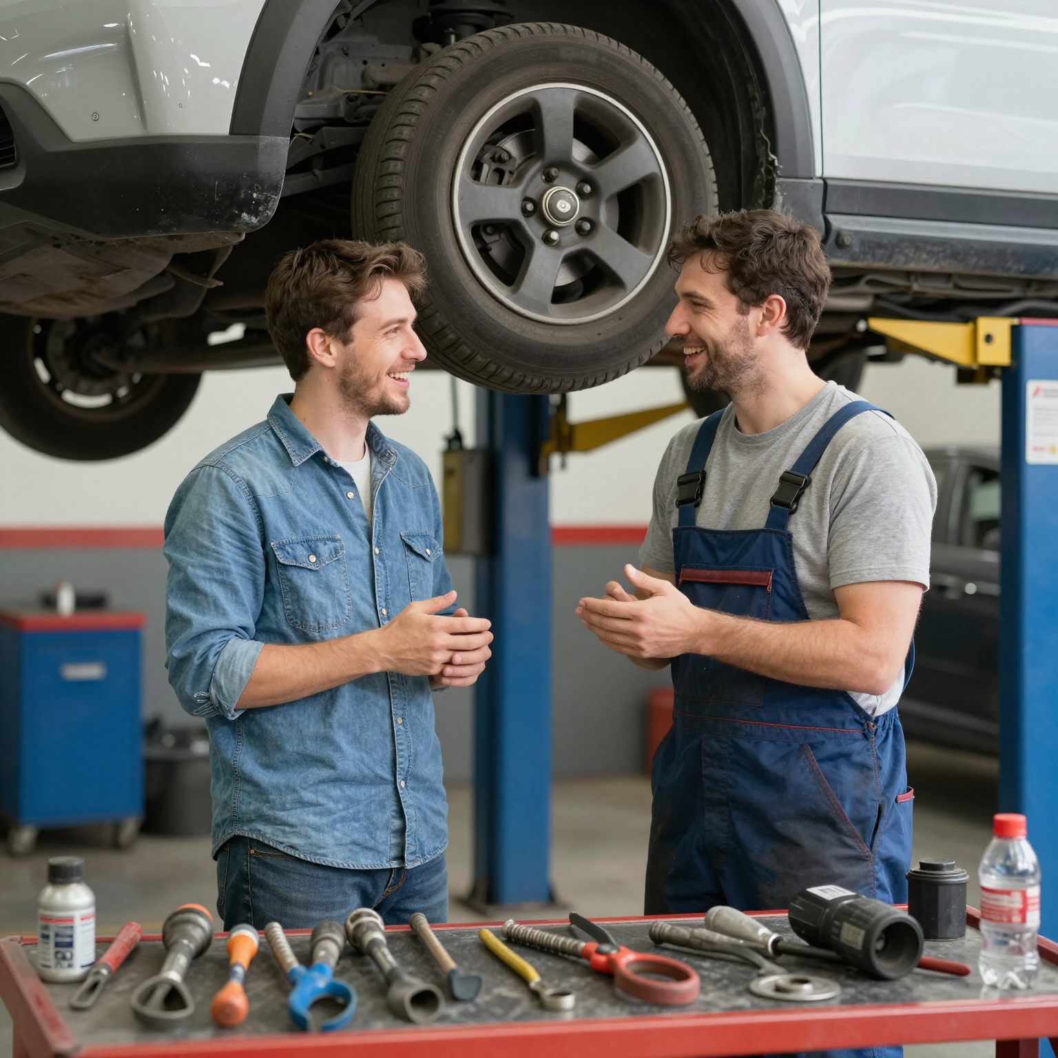 Happy customer at A-1 Auto & Diesel Repair